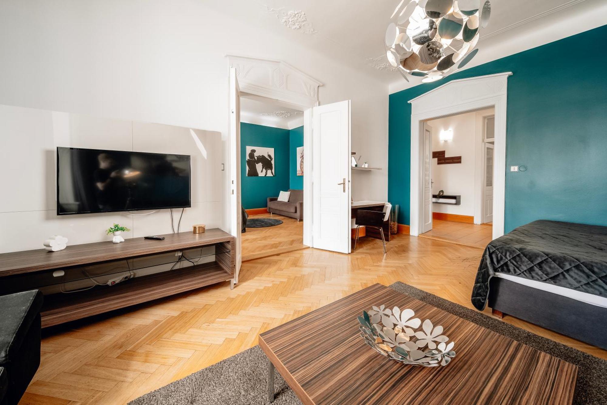 Apartamento Heritage Haven Charming 3br Center Praga